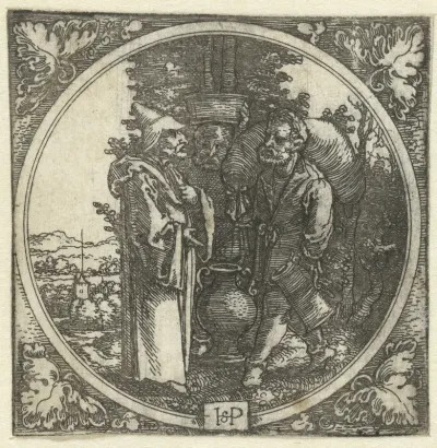 Solon en twee boeren