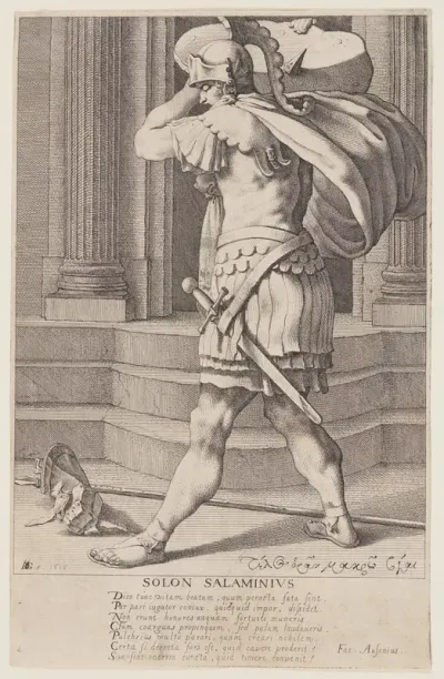Solon Salaminius, from Seven Wise Men of Greece