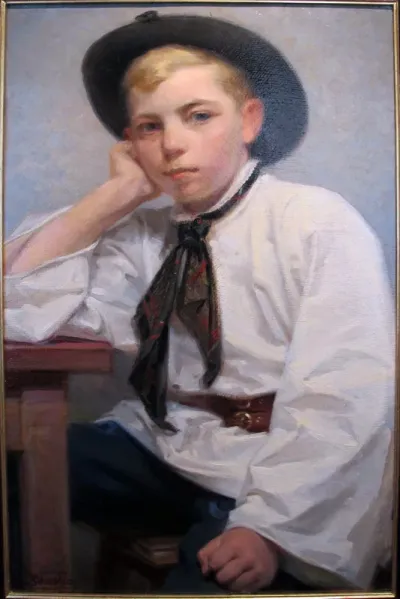 Son of a Saxon farmer