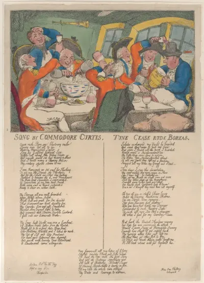 Song by Commodore Curtis. Tune Cease Rude Boreas.