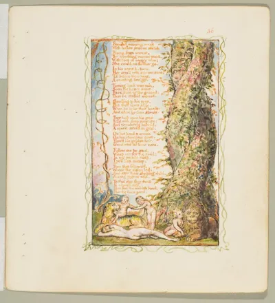 Songs of Experience: The Little Girl Found (second plate)