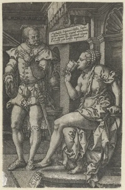 Sophonisba drinkt vergif