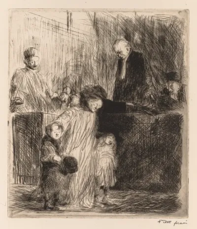 Sortie de l'Audience