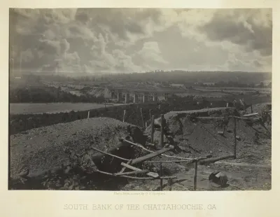 South Bank of the Chattahoochie, Ga.