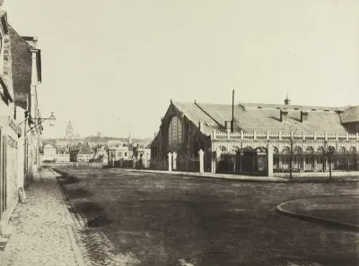 South Gable of the Boulogne Railway Station