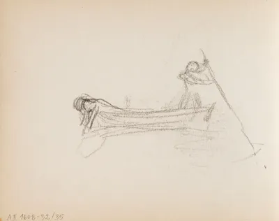 Soutuveneessä, luonnos