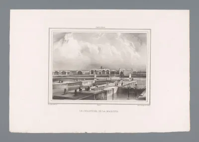 Souvenir d'Amsterdam Huit Vues dessinées et lithographiées d'apres nature par H. van Hove Bz.