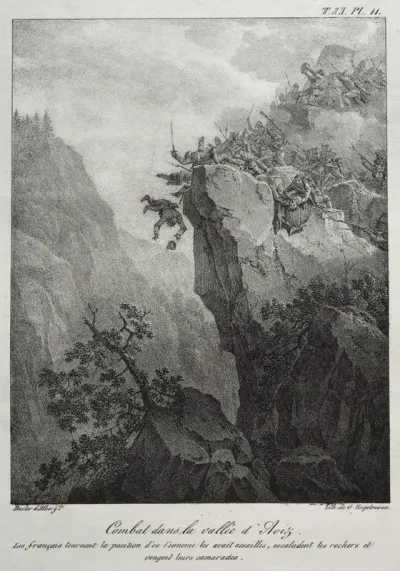 Spanish Campaign:  Combat in the Aoiz Valley, Province of Navarre