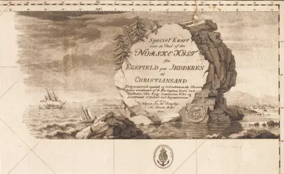 "Speciel Kaart over en Deel af den Norske Kÿst fra Egefield paa Jedderen til Christiansand"