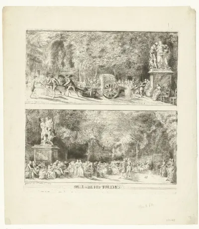 Spectacles des Tuileries: "Les chaises" et "le Tonneau d'Arrosage"