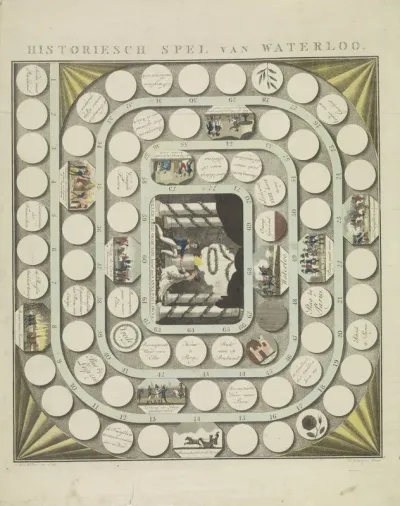 Spel van Waterloo, 1815