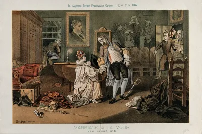 Spencer Compton Cavendish, Marquess of Hartington, has been stabbed by his wife's lover (W.E