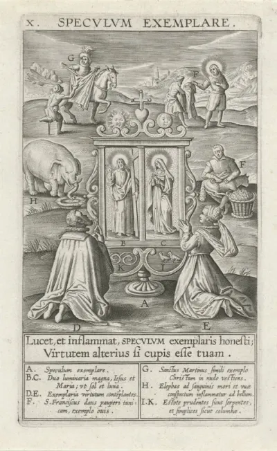 Spiegel van het voorbeeld