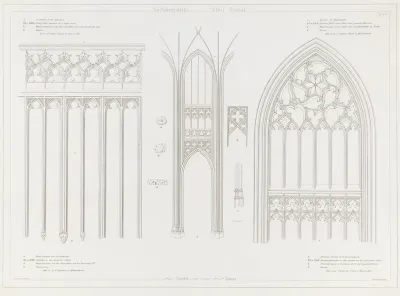 Spitsbogen in de Sint-Janskathedraal in Den Bosch
