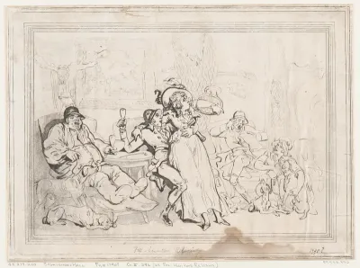 Sportsman's Hall, or Fox-Hunters Relaxing