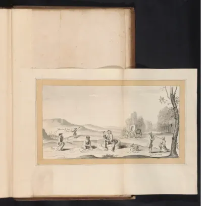 Spotprent op Amsterdamse families in de windhandel, 1720