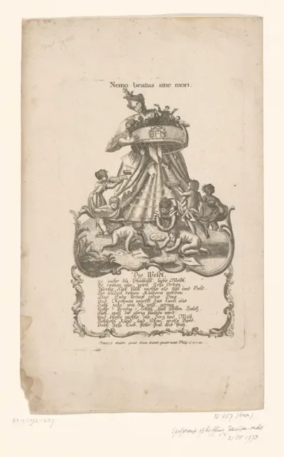 Spotprent op de opheffing van de jezuïetenorde, 21 juli 1773