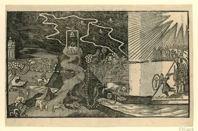 Spotprent op Jacobus Taurinus, 1615