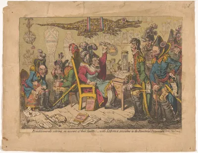 Spotprent op Louis Marie de la Révellière-Lépeaux, 1799