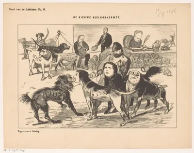Spotprent over artikel 194 en wijzigingen in de grondwet
