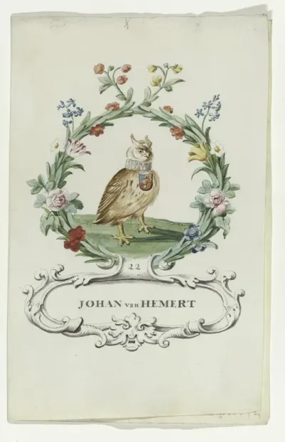 Spotprent van Johan van Hemert