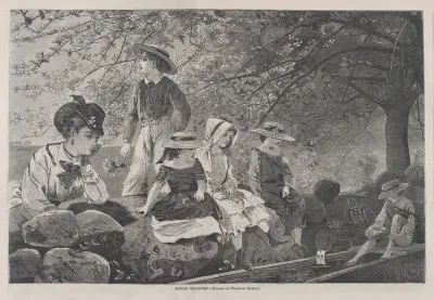 Spring Blossoms (from "Harper's Weekly," Vol. XIV)