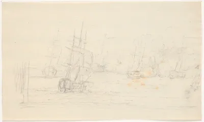 Søslag. 6 skibe