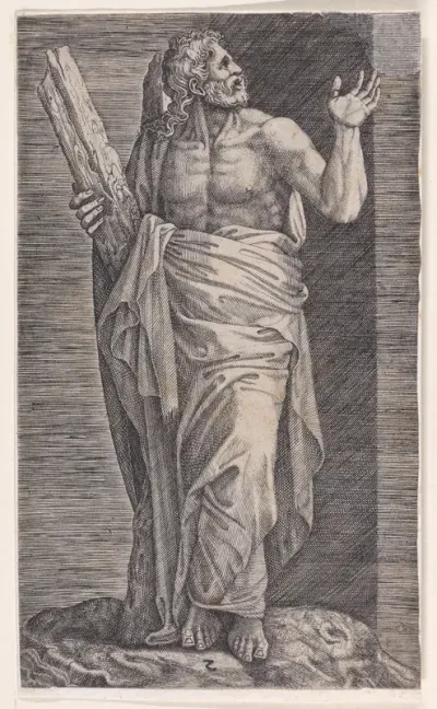 St. Andrew, from "Christ and the Apostles"