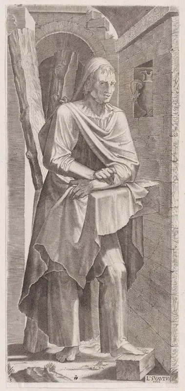 St. Andrew, from "Christ, the Twelve Apostles and St. Paul"