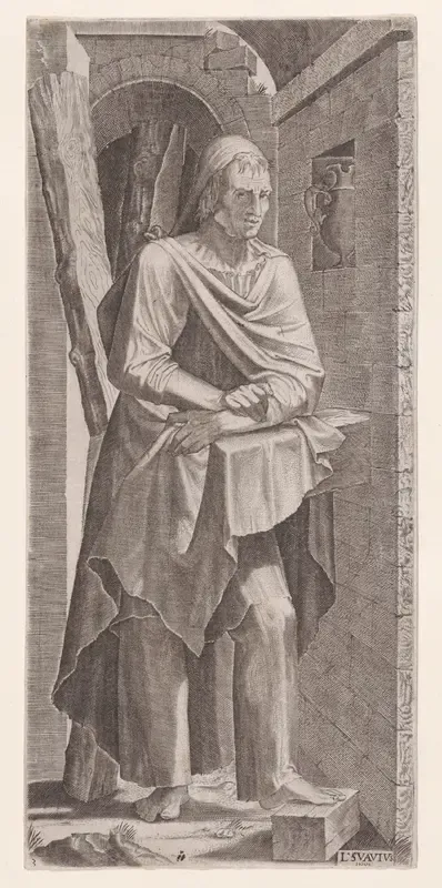 St. Andrew, from "Christ, the Twelve Apostles, and St. Paul"