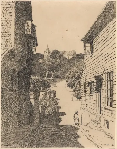 St. Anne's Church from Southover
