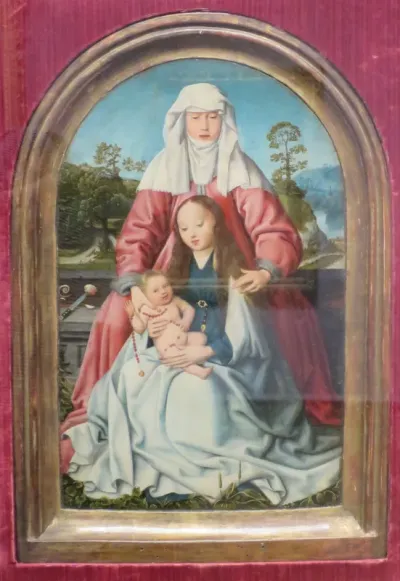 St. Anne with the Virgin and infant Jesus
