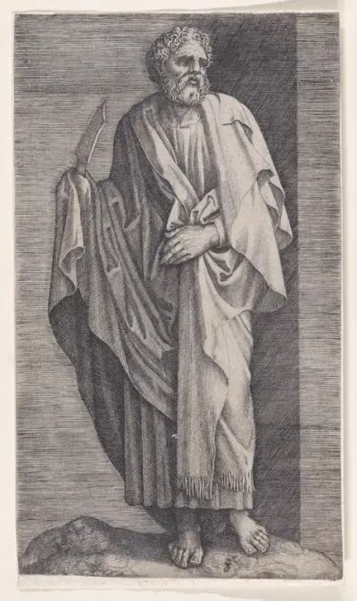 St. Bartholomew, from "Christ and the Apostles"