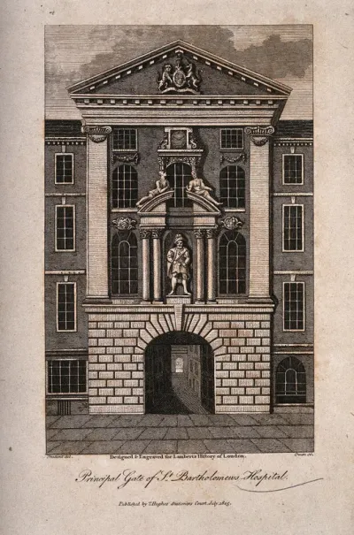 St Bartholomew's Hospital, London: Henry VIII Gate