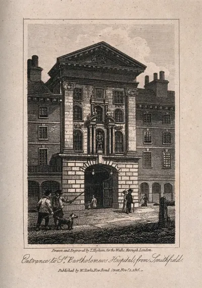 St Bartholomew's Hospital, London: Henry VIII Gate
