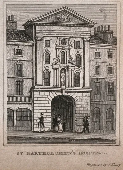 St Bartholomew's Hospital, London: Henry VIII Gate