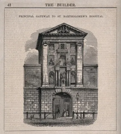St Bartholomew's Hospital, London: Henry VIII Gate