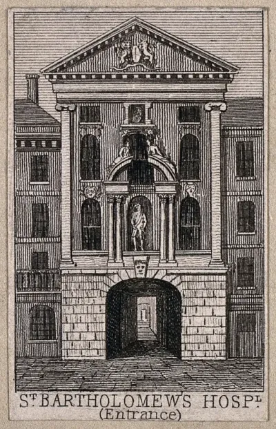 St Bartholomew's Hospital, London: Henry VIII Gate