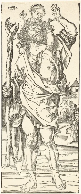 St. Christopher Carrying the Christ Child