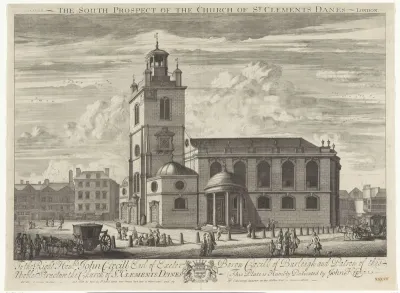 St. Clement Danes te Londen