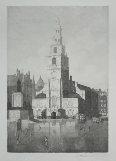 St. Clement's Dane, Strand, London