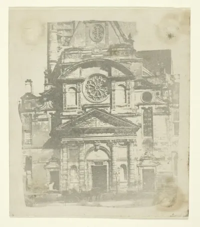 St. Etienne du Mont, Facade