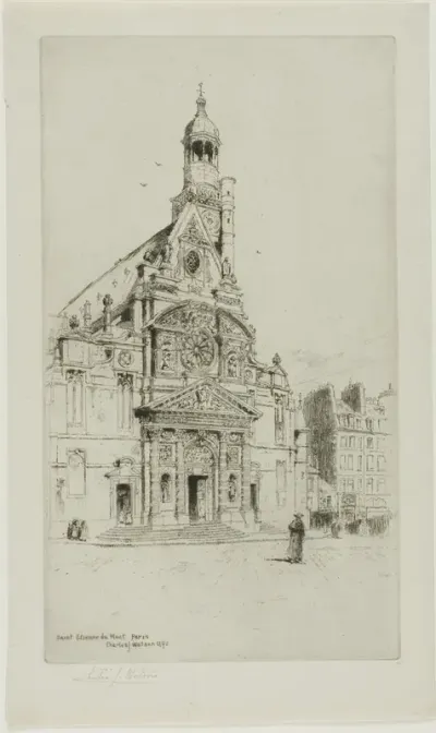 St. Etienne du Mont, Paris