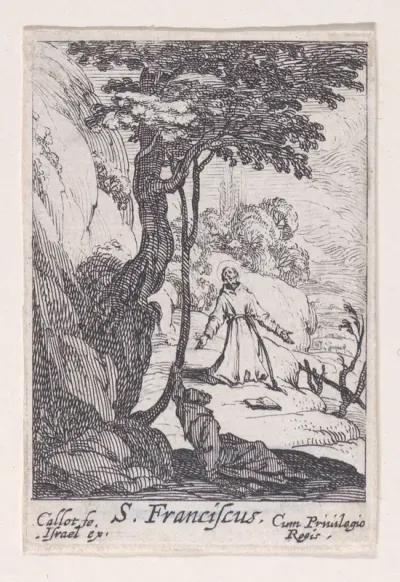 St. Francis, from "Les Pénitents et Pénitentes" (The Penitents)