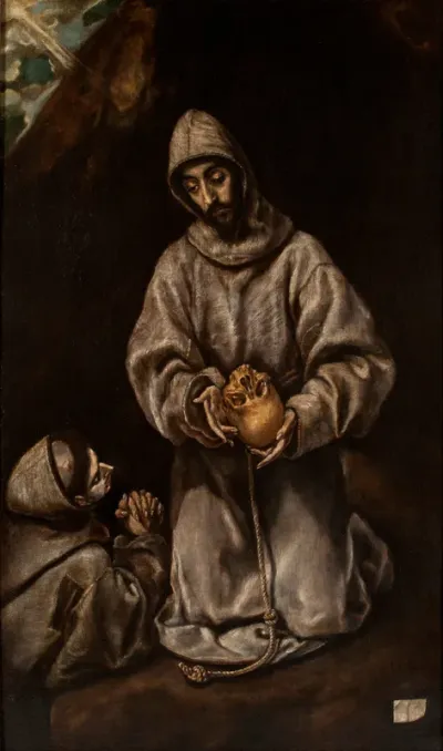 St Francis Meditating