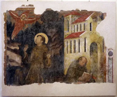 St. Francis receives his Stigmata