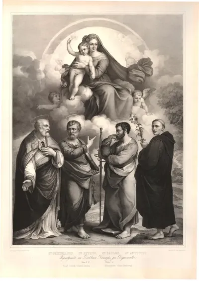St Geminianus, St Petrus, St Paulus, St Antonius