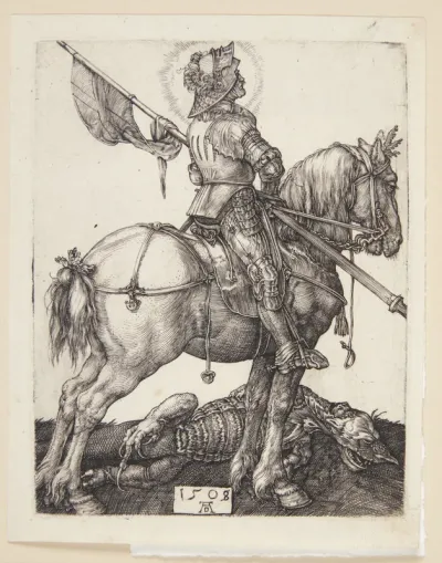 St. Georg til hest