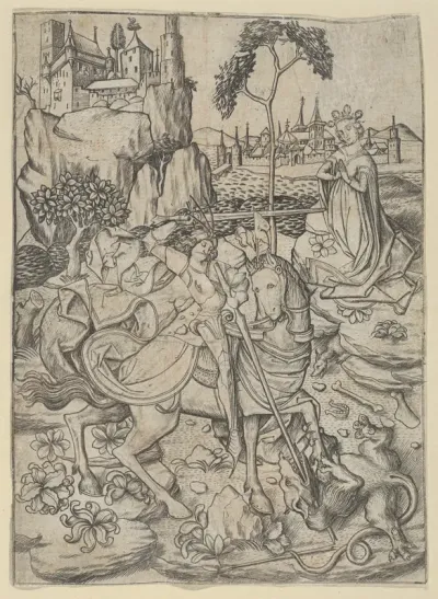 St. George, from the series The Apostles