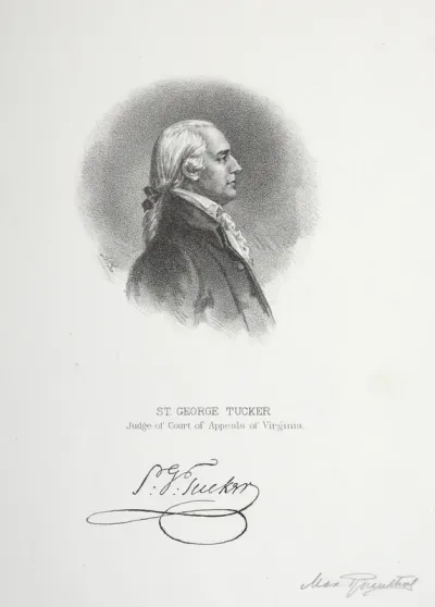 St. George Tucker, Judge of Court of Appeals of Virginia